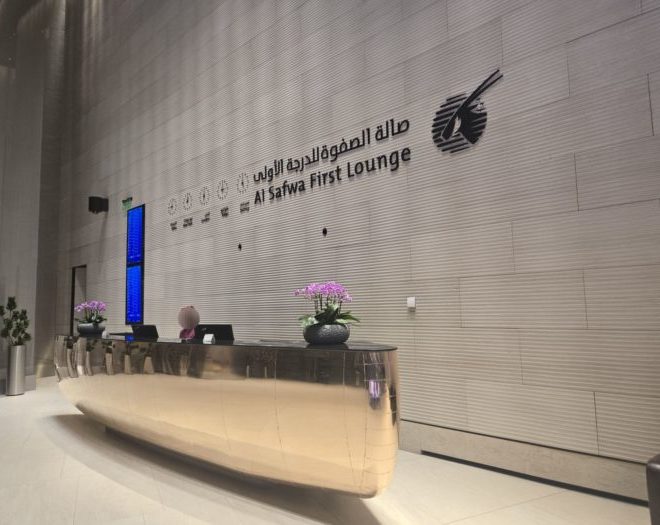 カタール航空ファーストクラスラウンジ