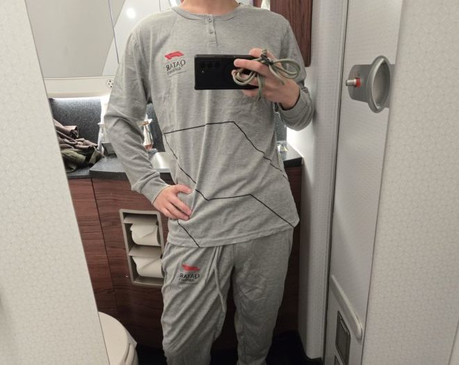 カタール航空ビジネスクラス搭乗記(ドーハ発・関西行き)